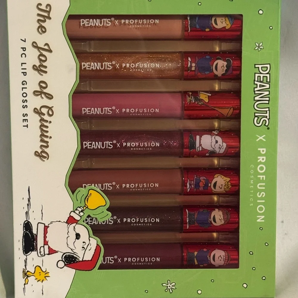 Peanuts x profusion Lip Gloss Set - Multicolor